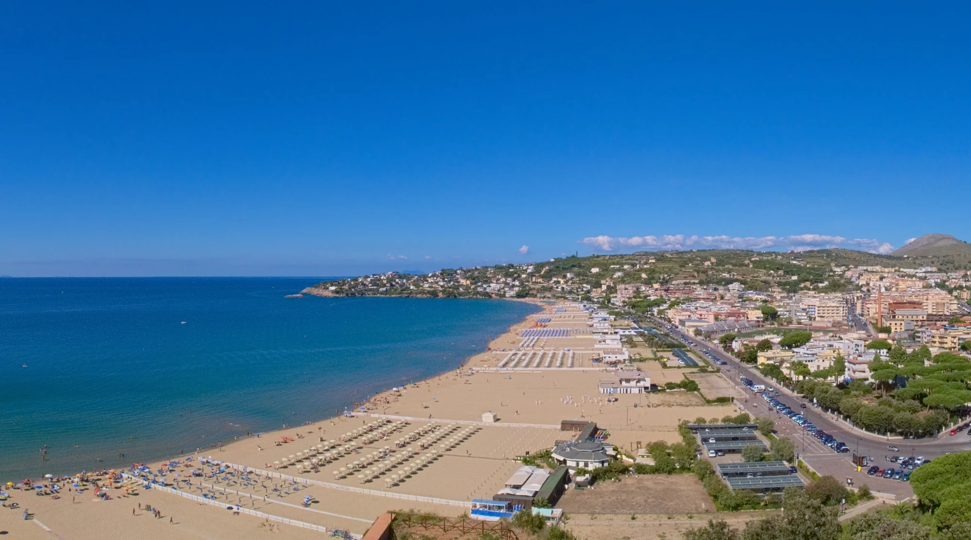 Vista verso il mare di Serapo