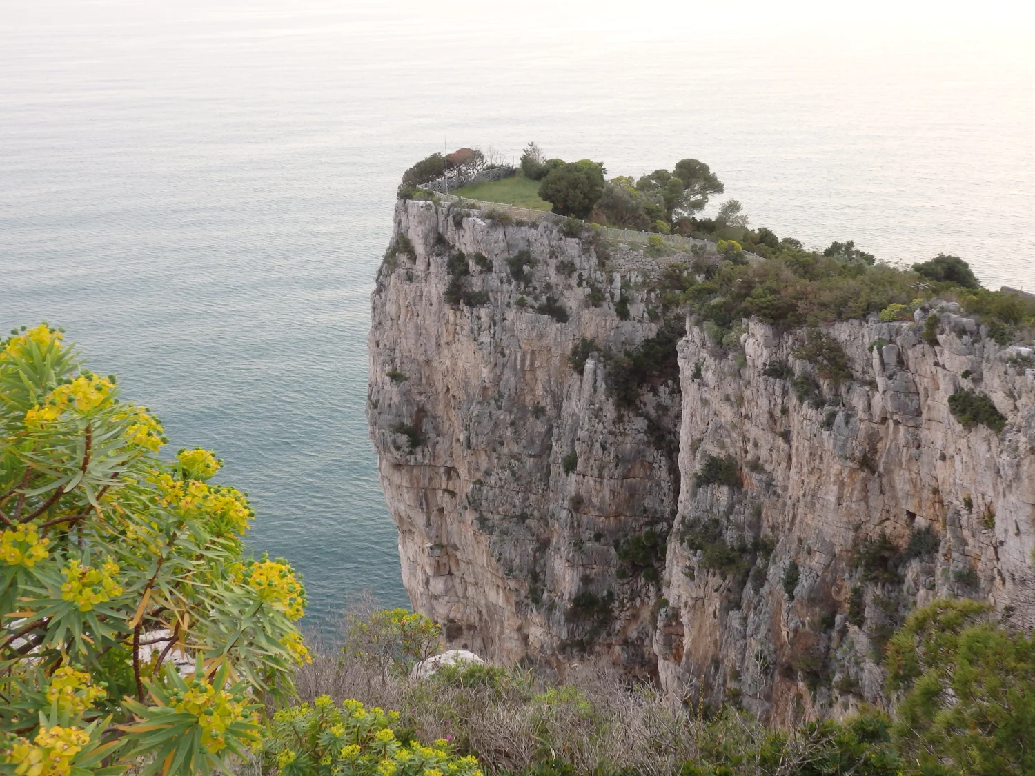 Scorcio serale della città